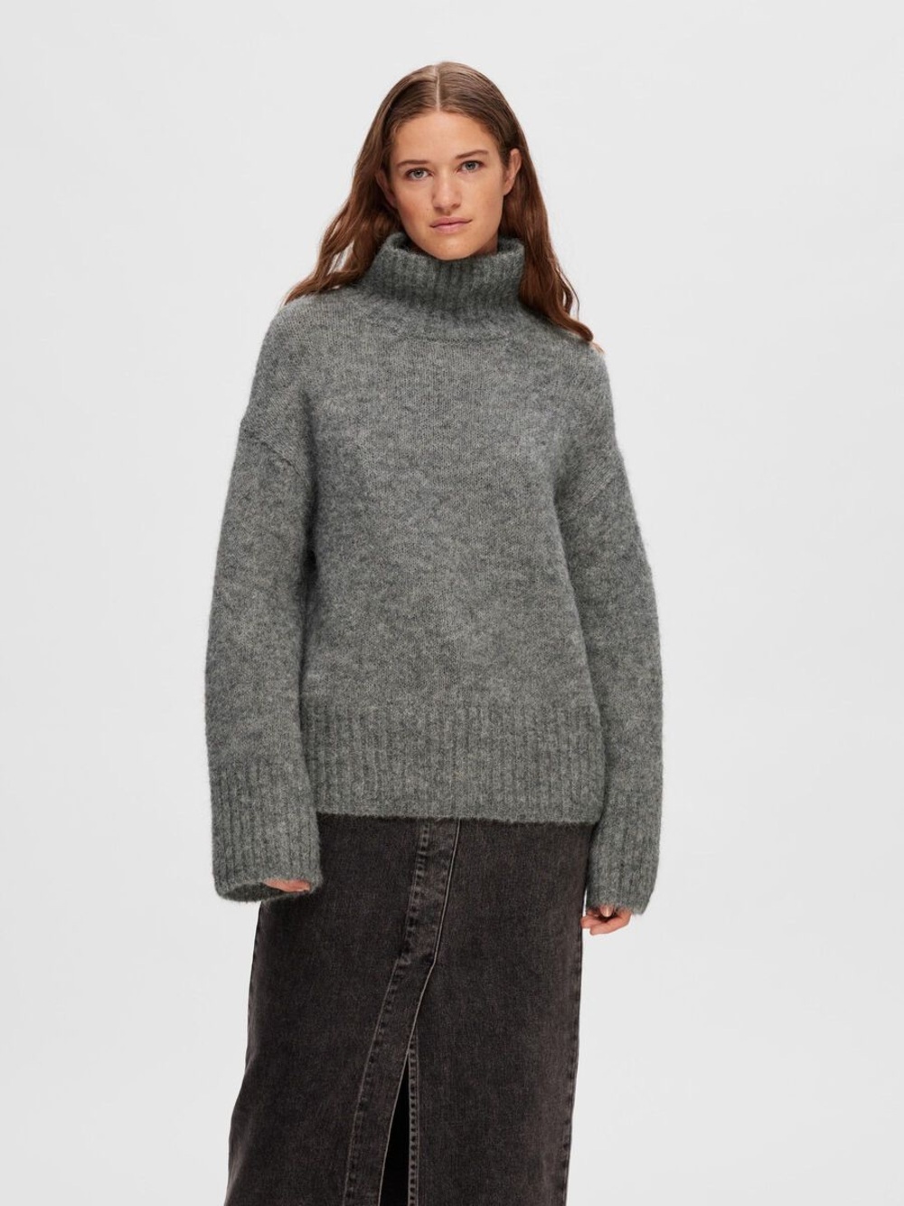 Selected turtleneck wool sweater